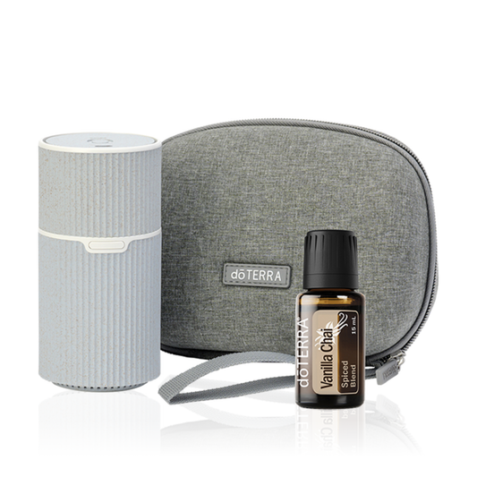 Difuzor Pilot + Ulei Esential Vanilla Chai doTerra